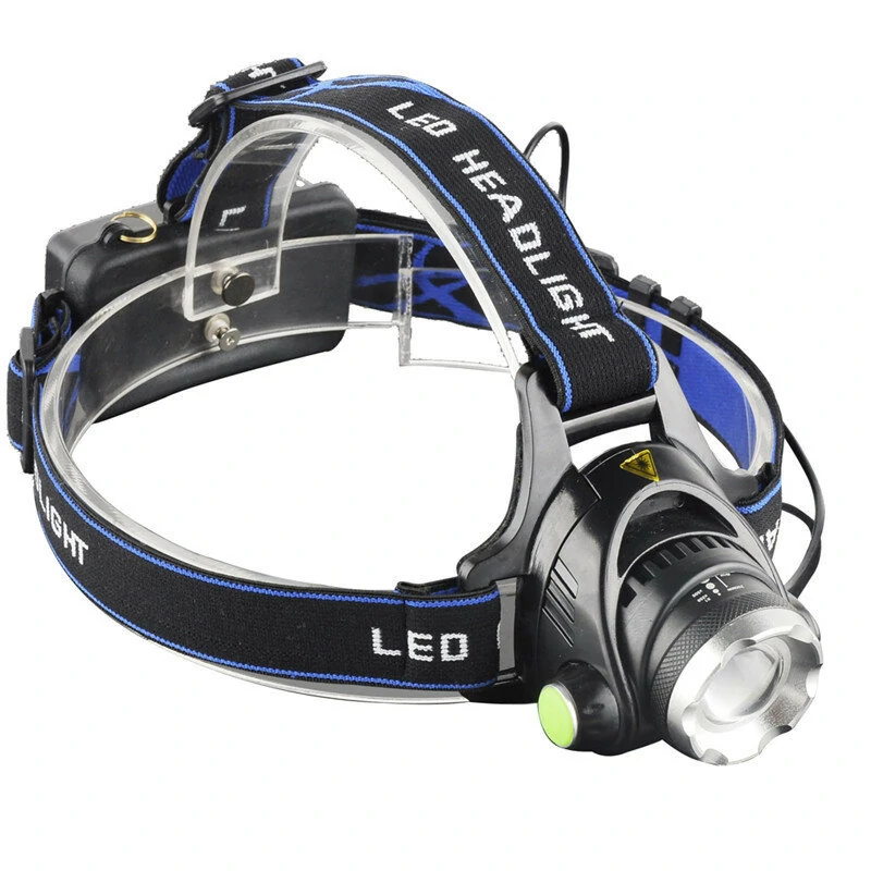 BIKIGHT 568D 650LM LED HeadLamp Waterproof 3 Modes Telescopic Zoom Rechargeable Running Camping Cycling Light (image for) BIKIGHT 568D 650LM LED HeadLamp Waterproof 3 Modes Telescopic Zoom Rechargeable Running Camping Cycling Light